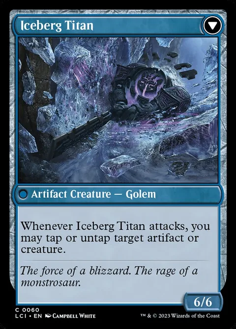 Inverted Iceberg // Iceberg Titan – Rückseite