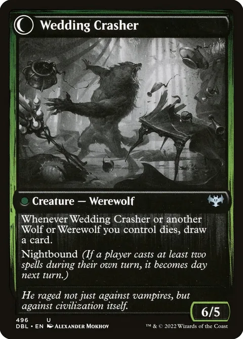 Wolfkin Outcast // Wedding Crasher – 裏面