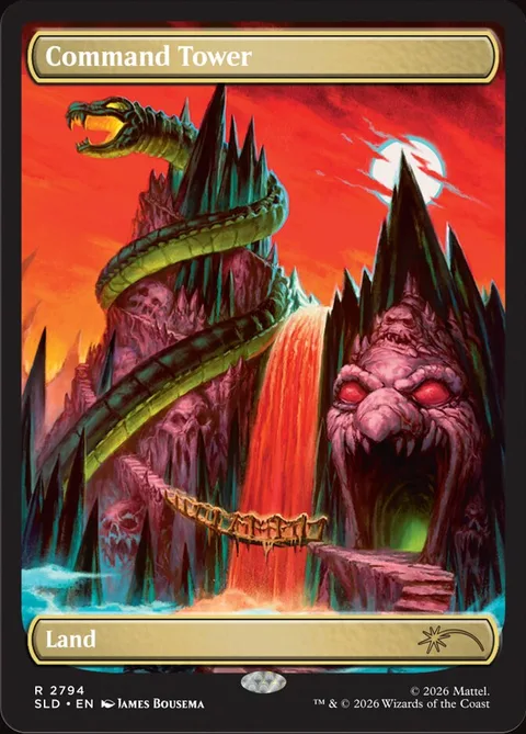 Command Tower – Rückseite