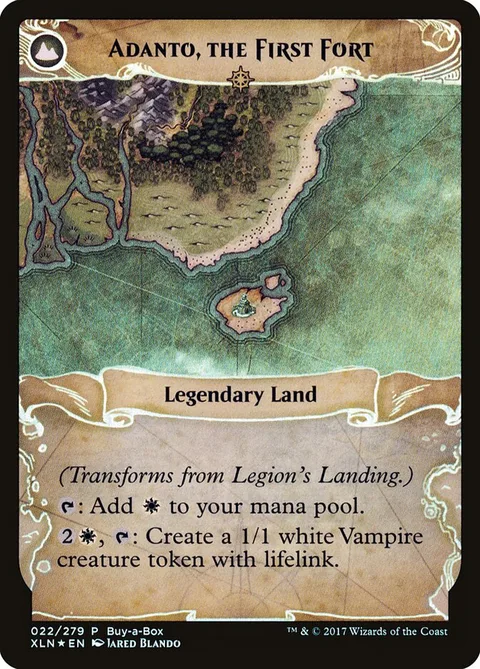 Legion's Landing / Adanto, the First Fort – Rückseite