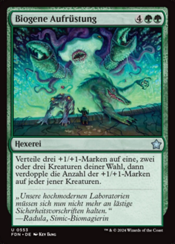 Biogenic Upgrade