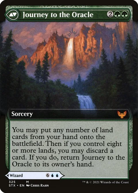 Jadzi, Oracle of Arcavios // Journey to the Oracle – Rückseite