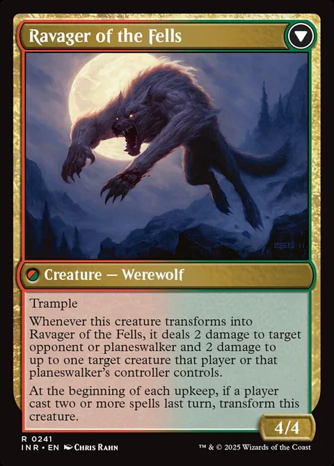 Huntmaster of the Fells / Ravager of the Fells – Rückseite