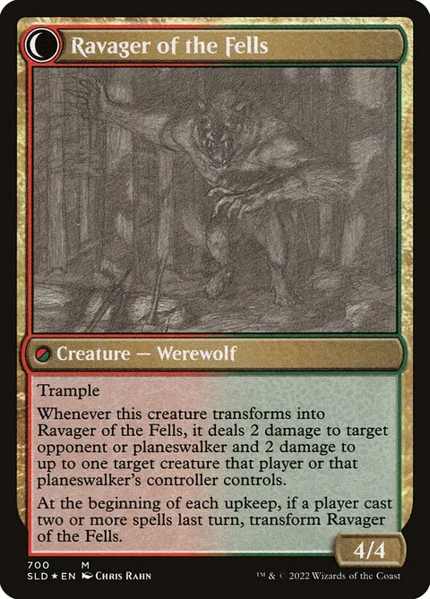 Huntmaster of the Fells / Ravager of the Fells – Rückseite