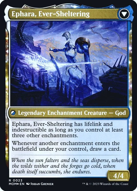 Invasion of Theros // Ephara, Ever-Sheltering – Rückseite