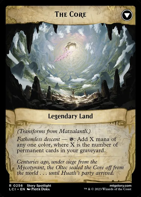 Matzalantli, the Great Door // The Core – Rückseite