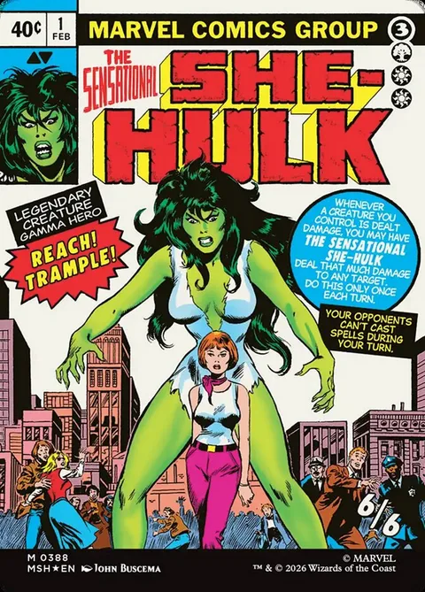 Jennifer Walters // The Sensational She-Hulk – Rückseite