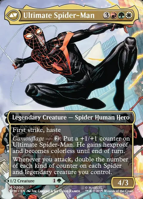 Miles Morales // Ultimate Spider-Man – Rückseite