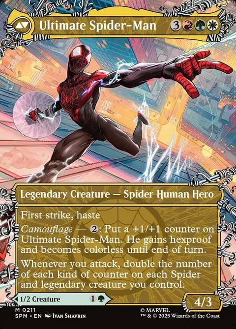 Miles Morales // Ultimate Spider-Man – Rückseite