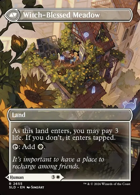 Witch Enchanter // Witch-Blessed Meadow – 裏面