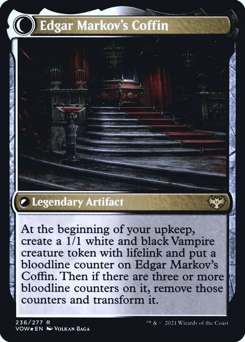 Edgar, Charmed Groom // Edgar Markov's Coffin – Rückseite