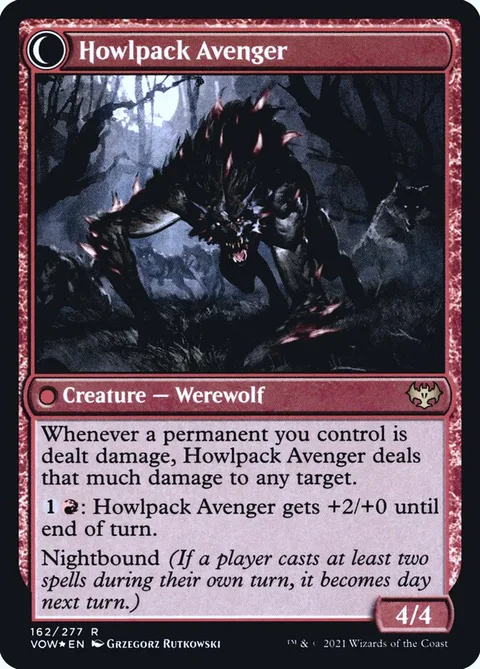 Ill-Tempered Loner // Howlpack Avenger – Rückseite