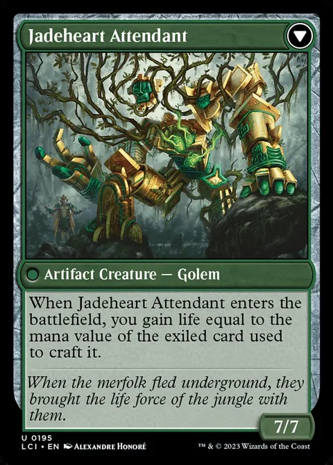 Jade Seedstones // Jadeheart Attendant – Rückseite