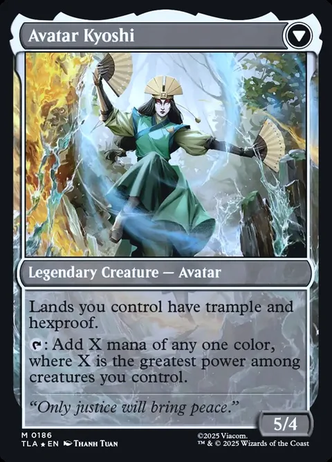 The Legend of Kyoshi // Avatar Kyoshi – Rückseite