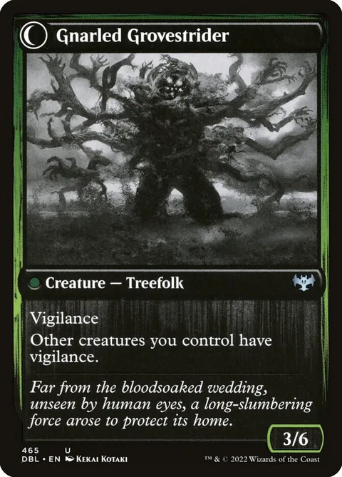 Dormant Grove // Gnarled Grovestrider – Rückseite