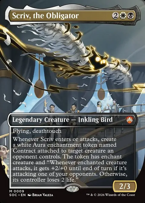 Scriv, the Obligator