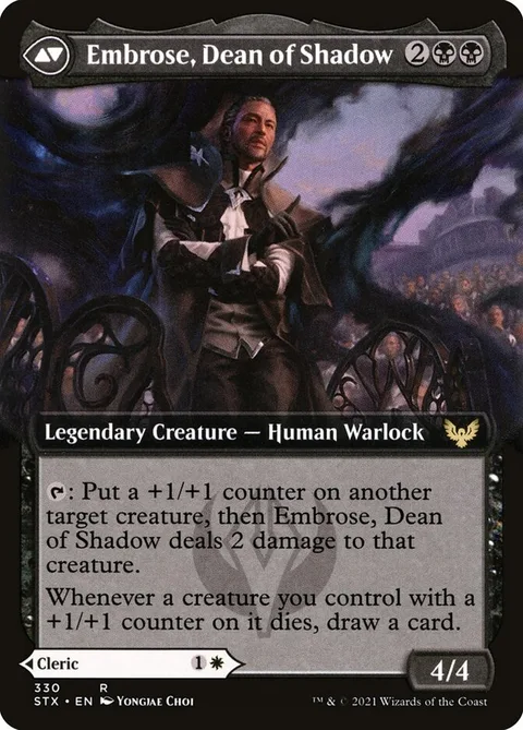 Shaile, Dean of Radiance // Embrose, Dean of Shadow – Rückseite