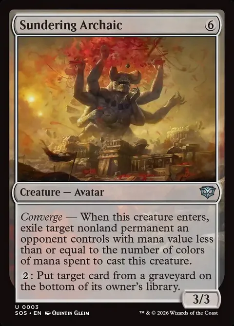 Sundering Archaic