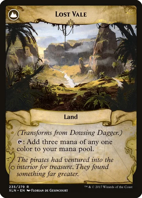 Dowsing Dagger / Lost Vale – Rückseite