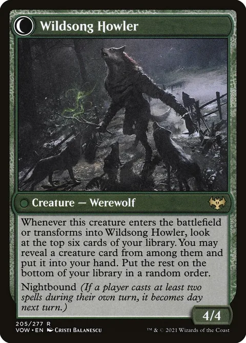 Howlpack Piper // Wildsong Howler – Rückseite