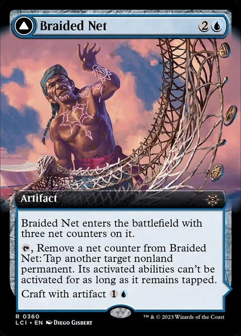 Braided Net // Braided Quipu – Vorderseite