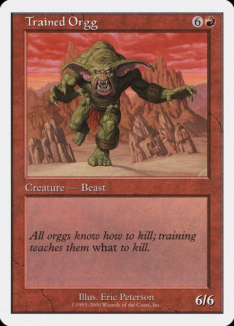 Trained Orgg
