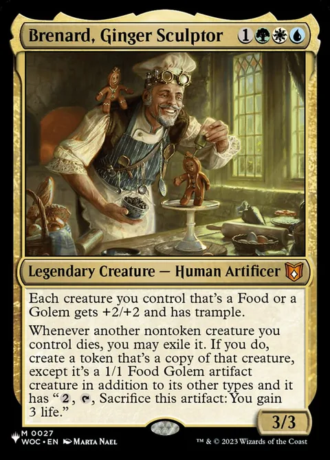 Brenard, Ginger Sculptor