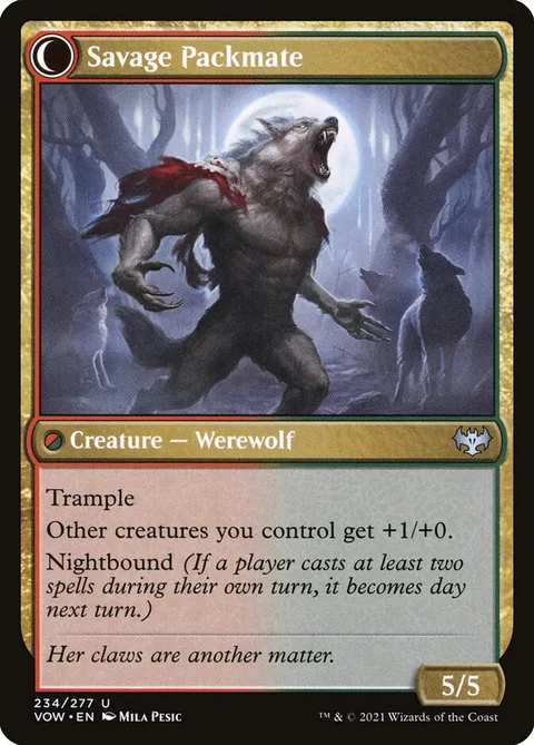 Child of the Pack // Savage Packmate – Rückseite