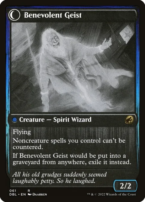 Malevolent Hermit // Benevolent Geist – 裏面