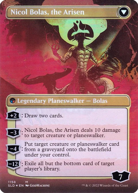 Nicol Bolas, the Ravager // Nicol Bolas, the Arisen – Rückseite