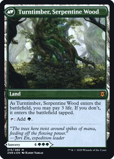 Turntimber Symbiosis // Turntimber, Serpentine Wood – Rückseite