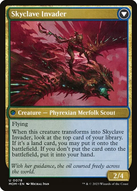 Skyclave Aerialist // Skyclave Invader – Rückseite
