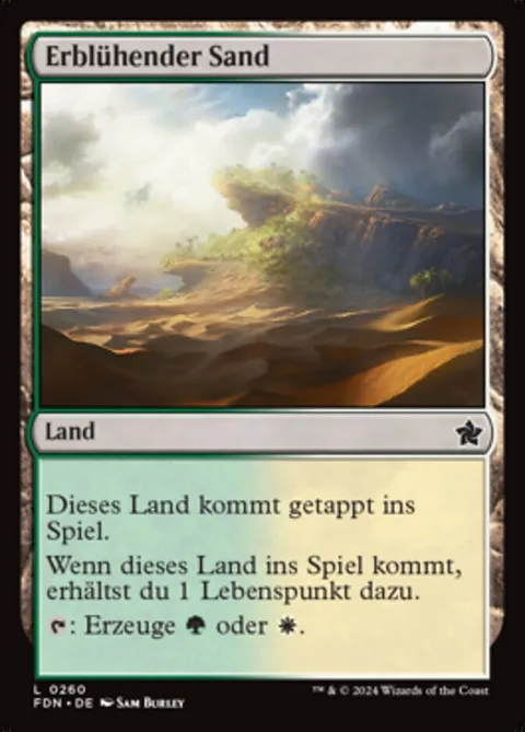 Blossoming Sands