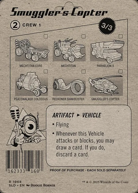 Smuggler's Copter – Rückseite