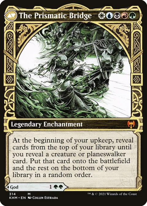 Esika, God of the Tree // The Prismatic Bridge – Rückseite