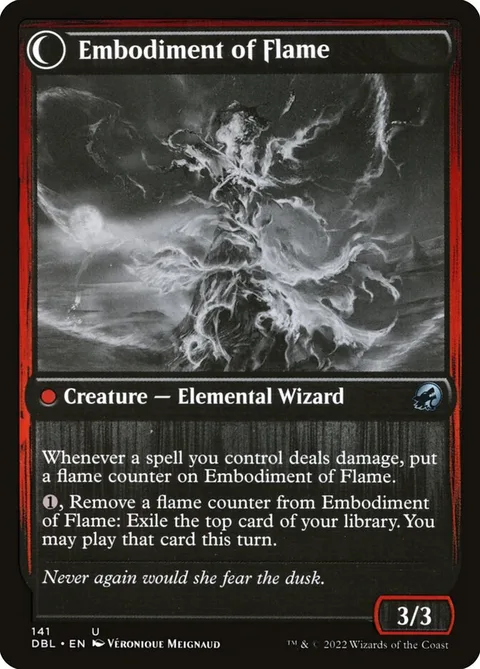 Flame Channeler // Embodiment of Flame – Rückseite