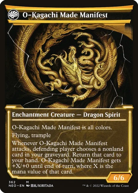 The Kami War // O-Kagachi Made Manifest – Rückseite
