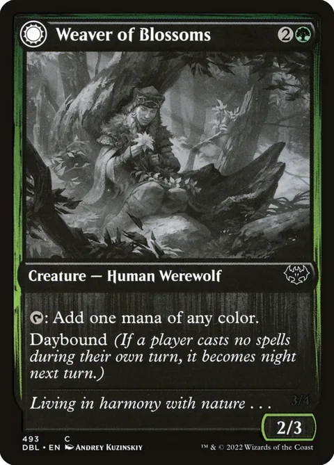 Weaver of Blossoms // Blossom-Clad Werewolf