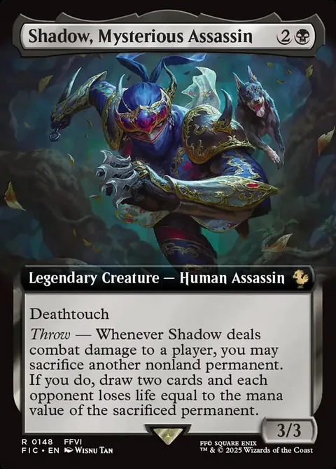 Shadow, Mysterious Assassin