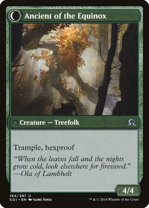 Autumnal Gloom / Ancient of the Equinox – Rückseite