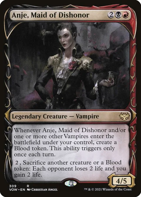 Anje, Maid of Dishonor