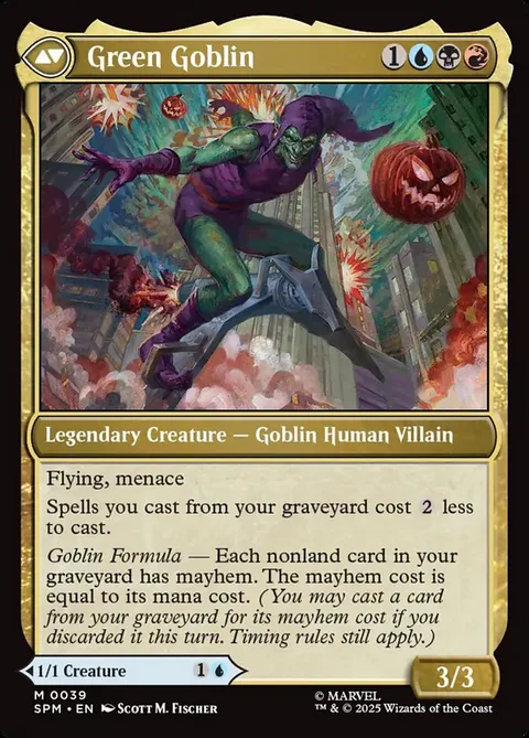 Norman Osborn // Green Goblin – Rückseite