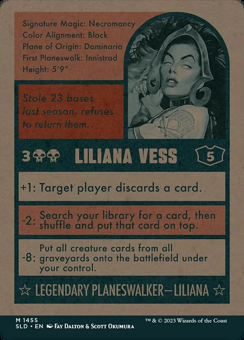 Liliana Vess – Rückseite