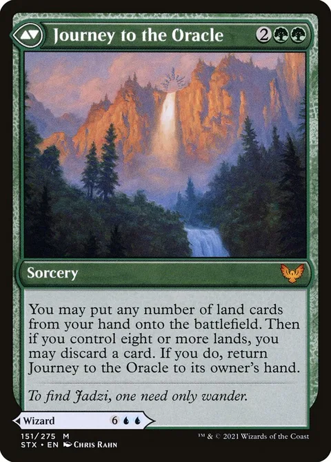 Jadzi, Oracle of Arcavios // Journey to the Oracle – Rückseite