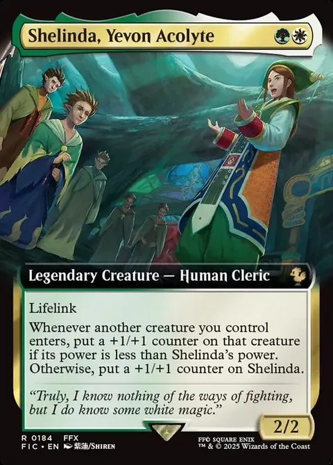 Shelinda, Yevon Acolyte