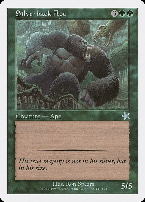 Silverback Ape