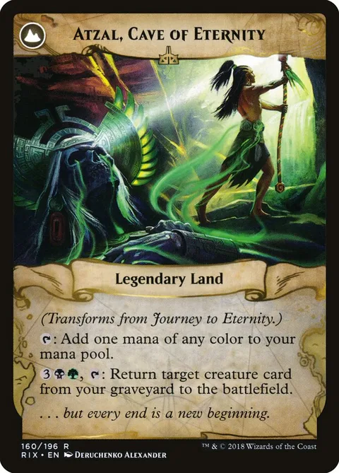 Journey to Eternity // Atzal, Cave of Eternity – Rückseite