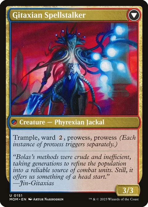 Khenra Spellspear // Gitaxian Spellstalker – Back