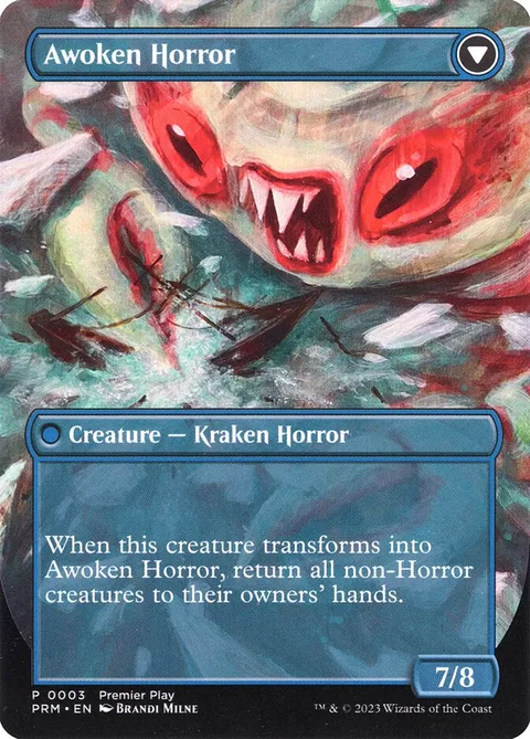Thing in the Ice / Awoken Horror – Rückseite