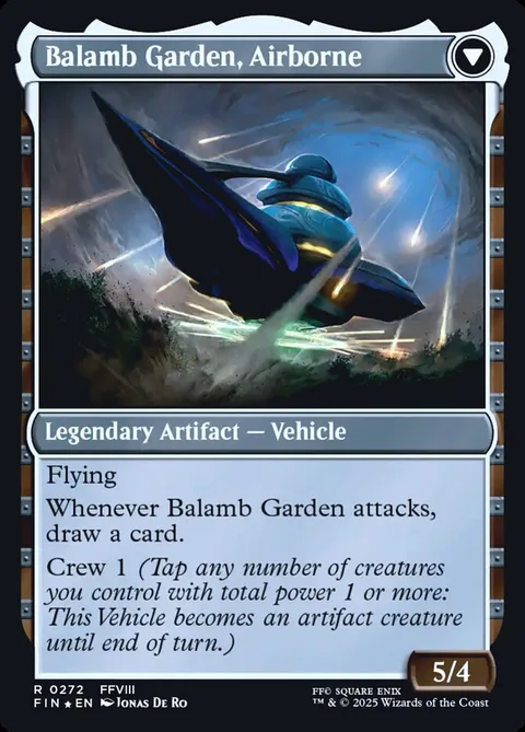 Balamb Garden, SeeD Academy // Balamb Garden, Airborne – Rückseite